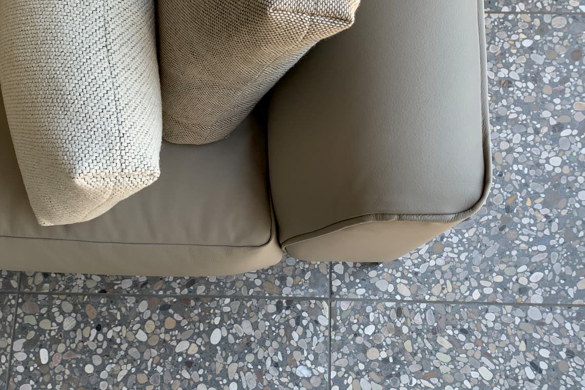 Detail Sofa and Terrazzojpg